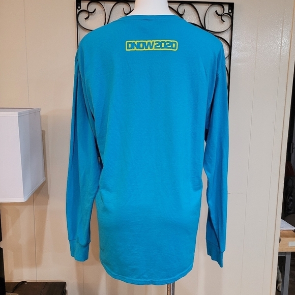 Unisex Facts Tshirt Turquoise Long Sleeve DNOW2020 - Picture 3 of 7